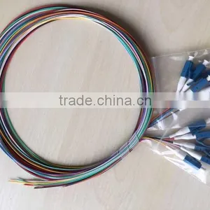 LC Single-mode 12core 1.5m High Ferrule Colorful Fiber Optic Bundle Pigtail thumbnail-2