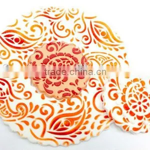 Cup Cake Stencils Cookie and Coffee Stencils Set thumbnail-2