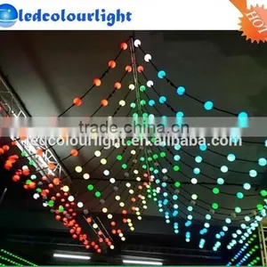 DC12V Dream Color Christmas String Lights Dmx 3d Led Pixel Ball for Decotation thumbnail-6