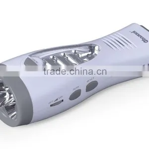 LED Flashlight With Emergency Lamp and FM Radio thumbnail-3