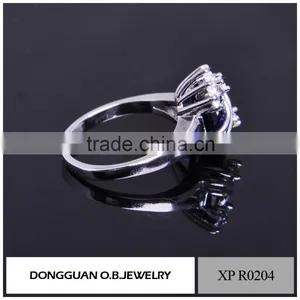 2016 the Fashionable African Jewelry Ring Pure 925 Silver Diamond Ring thumbnail-3