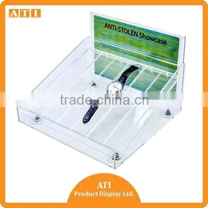 Hongkong ATI 2015 Hot Sale!!! Clear Acrylic Watch Display Case thumbnail-1