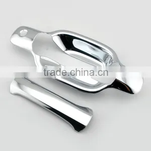 Chrome Outside Door Handle Cover for GMC Chevy Canyon 2005 2006 2007 2008 thumbnail-4