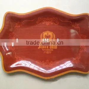 Irregular Shaped Melamine Plate thumbnail-1