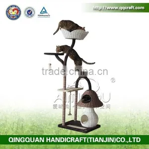 Nicely Cat Tower/cat Tree With Scratcher/cat Scratcher High Perch thumbnail-2