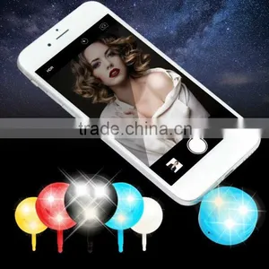 2015 New Arrival Mobile Phone LED Flash Fill In Light Smiling Face LED Flash Light thumbnail-1