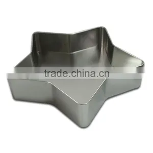 Preety Pentagram Tank Shape Tin Box for Candy Packing/Pentagram Sugar Metal Tin Box/beautiful Pentagram Metal Tin Tea Box thumbnail-3