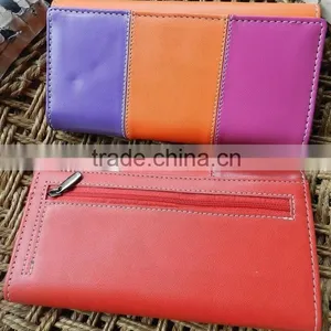 Real Leather Wallets for Girls/pure Leather Purse/recycle Leather Hand Purse thumbnail-2