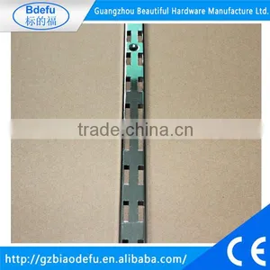 Chrome C Channel With Double Hole Fit for 1'' Bracket thumbnail-1