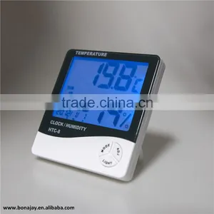 3 in 1 Digital LCD Screen Backlight Thermometer Humidity Meter thumbnail-2