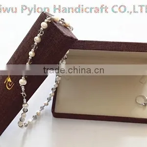Antique Plastic Jewlery Box Wrapping Linen Wholesale thumbnail-4