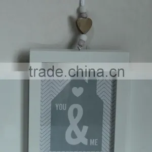 Elegant, Beaded and Decorative Wall-hung Type Wooden Photo Frame thumbnail-2