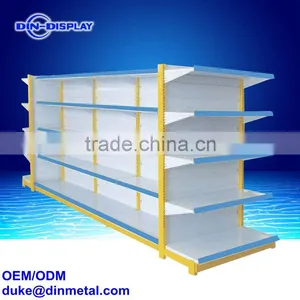 Gondola Island Shelving Shop Display Stand Retail Shop Heavy Duty Rack thumbnail-6