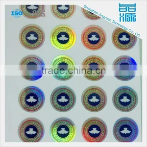 3d Pet Hologram Round Laser Label thumbnail-2