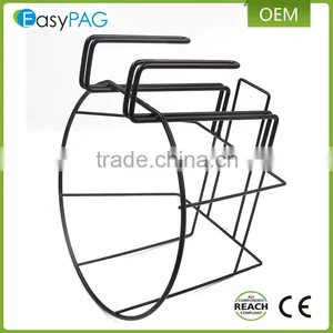 Outdoor Garden Fence Hanging Ornamental Iron Metal Wire Flower Pot Holder thumbnail-6