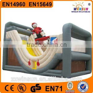Commercial Large Skateboard Inflatable Slide for Playground thumbnail-1