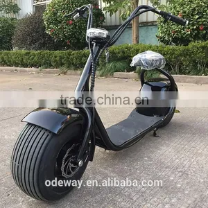 High Power Electric City Scooter Citycoco 2 Big Wheels Motorcycle thumbnail-3