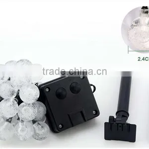Christmas New Solar Bubble Ball Lamp String Rechargeable 30LED Christmas Lights thumbnail-5