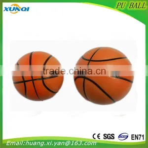 High Quality Children Toy Soft Anti Stress Ball,white Basketball PU Foam Ball thumbnail-2