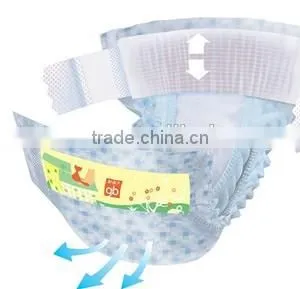 High Quality Cloth Film Velcro Tape Disposable Baby Diaper Bag thumbnail-1