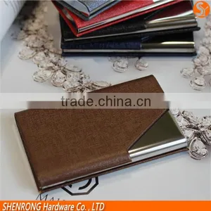 Credit Card Protector Leather Card Holder Blocking RFID Function thumbnail-3