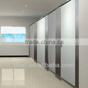 Foshan Sunleaf 12,18,26,36,38mm Thickness Complete Toilet Partition /HPL/partition/toilet Partition Accessories thumbnail-1