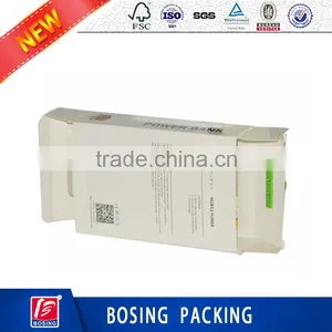 Ivory Board Battery Packaging Box With Clear PVC Window thumbnail-4