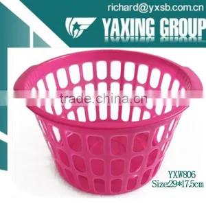 YXW806 ROUND LAUNDRY BASKET,COLORFUL BASKET FOR DIRTY CLOTHES,MINI LAUNDRY BASKET thumbnail-1