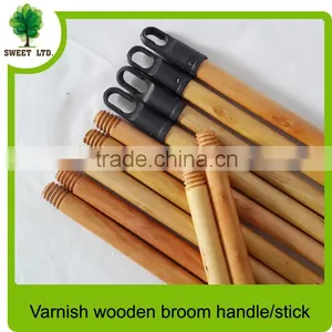 2016 First Grade Quality Varnished Woodwooden Broom Stick With Lowest Price thumbnail-5