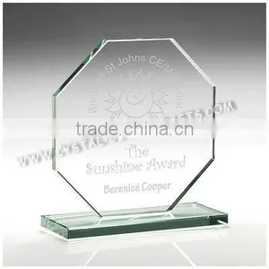 2015 Design Cheap Jade Glass Awrd Trophy Wholesale Sport Glass Awards thumbnail-1