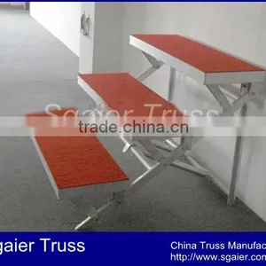 Aluminium Folding Choral Riser With Plywood Board thumbnail-4