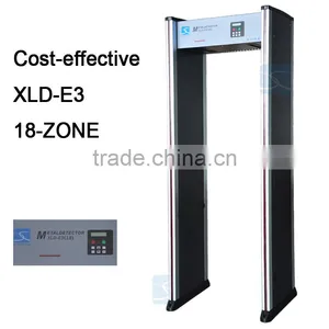 18 ZONES Security Archway Door Frame Walk Through Metal Detector Gate XLD-E3 thumbnail-1