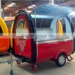 2015 New Design 3m X 2m Mobile Food Trailer thumbnail-1