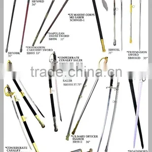 Antique Ceremoinal Military Navy Army Sword thumbnail-5