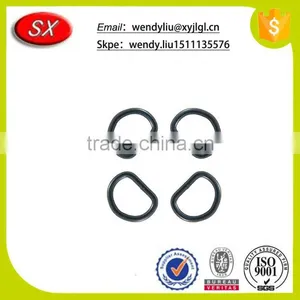 Small Steel Wire Weld D Ring thumbnail-1