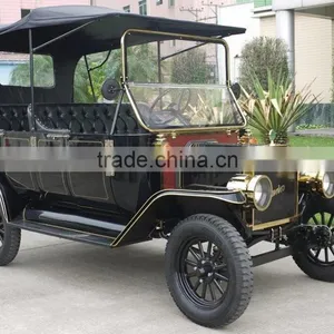 Luxury Classic Wedding Celebration 4-wheel Electric Model T Golf Car thumbnail-5