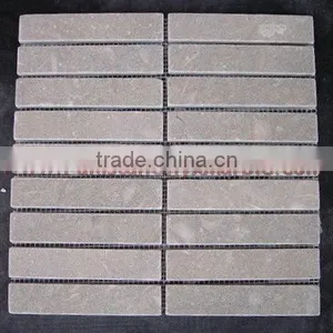 UNIQUE SAHARA BEIGE MARBLE MOSAIC TILES thumbnail-1