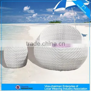 Leisure Garden Sunbed Wicker Beach Sun Bed thumbnail-2