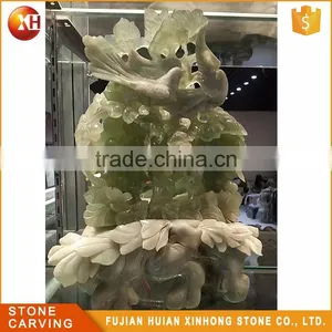 Precious Lively A Grade Natural Jade Horse Statue thumbnail-4