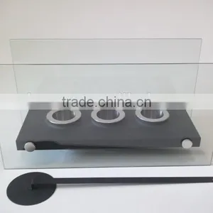 Decorative Bio Fuel Fireplace With Crushed Glass thumbnail-1