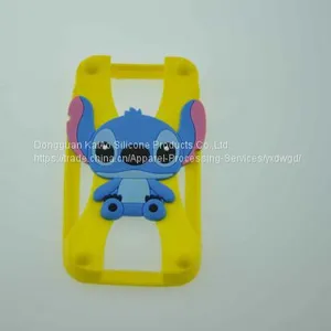 Custom Silicone Cell Phone Cartoon Case thumbnail-4