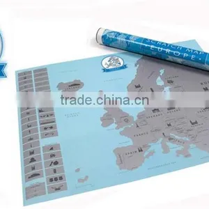 CT-749 World Map of Europe Fun Essential Tour Map New European Version of Travel Map thumbnail-1