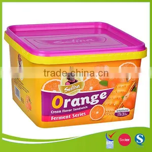 pp Plastic Biscuit IML Plastic Container thumbnail-2