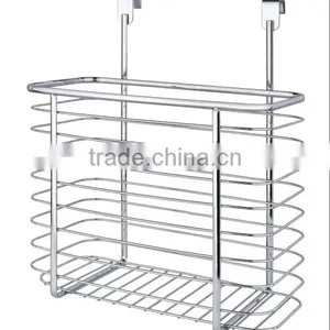 Kitchen and Home Over the Cabinet Rectangle Iron Metal Wire Hanging Basket thumbnail-3