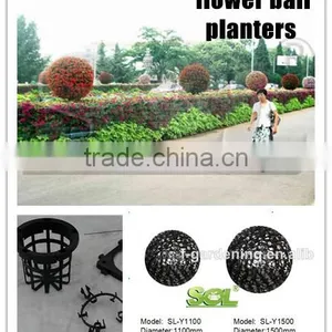 Plastic Hanging Ball Planters thumbnail-1