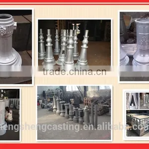 Express Street Decorative Cast Aluminum Light Pole Base thumbnail-4