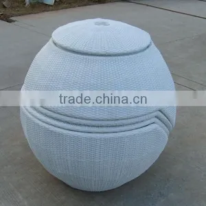 Rattan Coffee Table and Chairs thumbnail-3