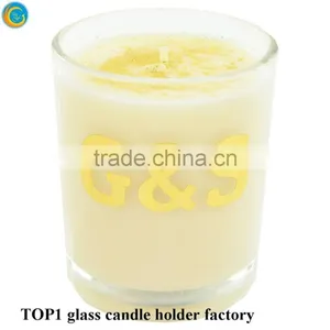 Scented Frosted Glass Jar Handmade Soy Candle thumbnail-4