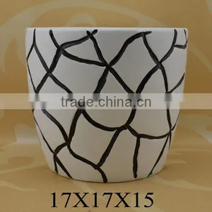 Factory Ceramic Flower Pot for Garden Plant Decoration thumbnail-1