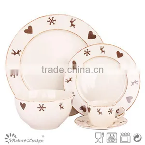 20 China Dinnerware,High Quality Christmas and Thanksgiving Dinnerware Sets thumbnail-1